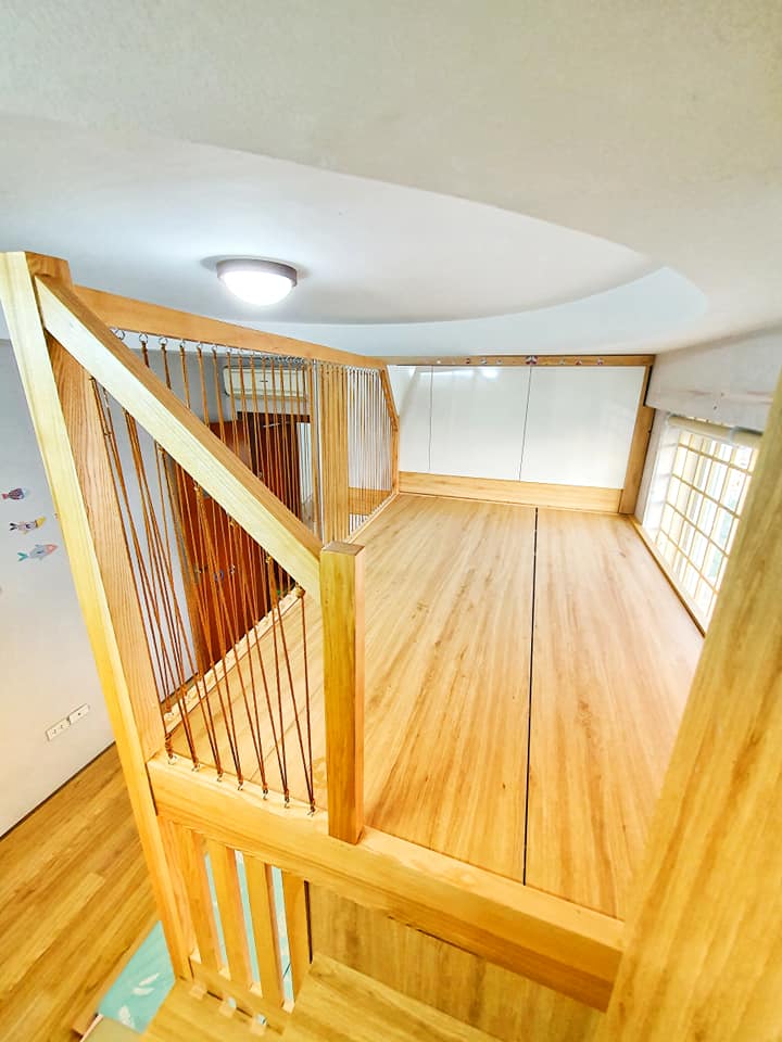 Ông bố trẻ quyết định đầu tư làm tặng con gái 1 phòng gác lửng đẹp như mơ với chi phí thật sự ấn tượng-3