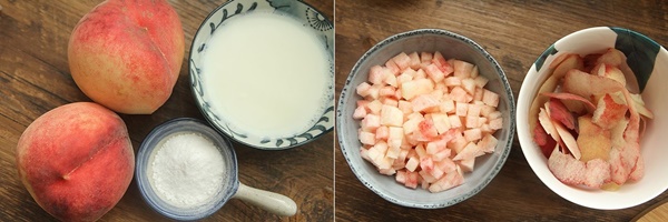 Trà đào xưa như trái đất rồi, năm 2020 phải ăn thạch đào dầm sữa mới đúng trend chị em nhé!-1