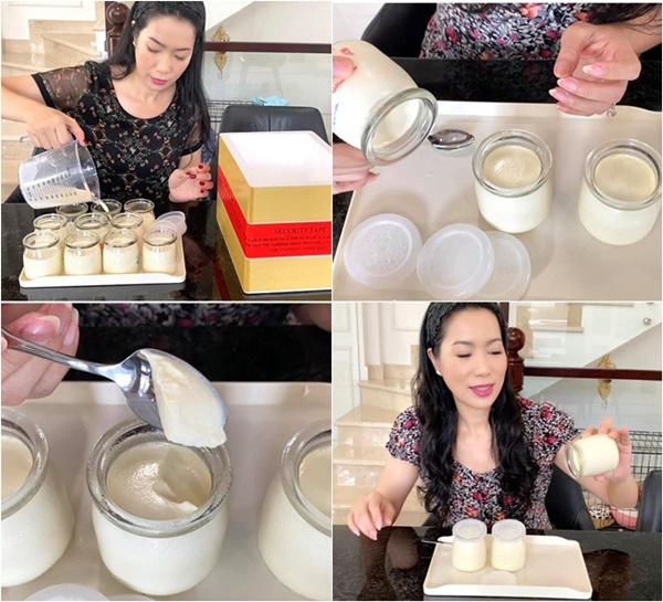 Ông xã trồng rau xum xuê, Trịnh Kim Chi thích thú ra tay làm bánh xèo đãi cả gia đình-11