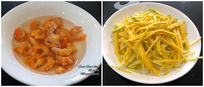 Gỏi xoài xanh tôm khô chua ngọt lại giòn giòn, ăn hết rồi cả nhà vẫn hỏi còn không-2