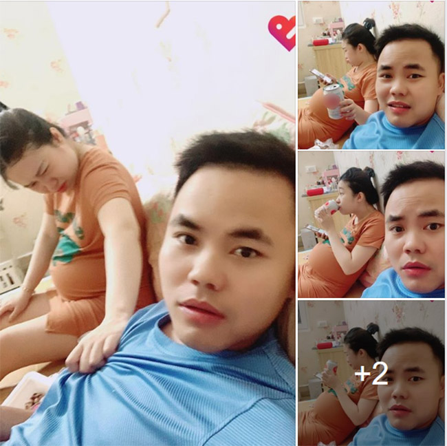 Chồng đăng ảnh than làm quân hầu” từ lúc vợ mang bầu nhưng gương mặt uống bia của bà bầu chiếm trọn spotlight-2