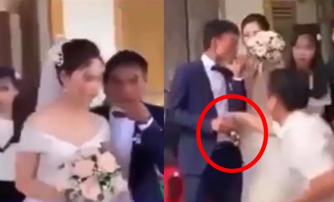 Ngay giờ phút đón dâu, chú rể có hành động lạ đến người nhà cũng phải thảng thốt, nhưng thái độ của cô dâu mới thương cảm-1