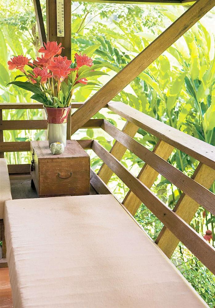 Nhà cấp 4 với thiết kế đẹp lãng mạn giữa cánh đồng lúa xanh tươi ở ngoại ô-6