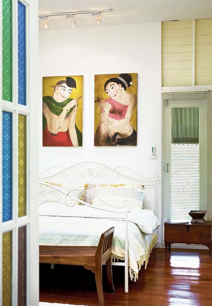 Nhà cấp 4 với thiết kế đẹp lãng mạn giữa cánh đồng lúa xanh tươi ở ngoại ô-9