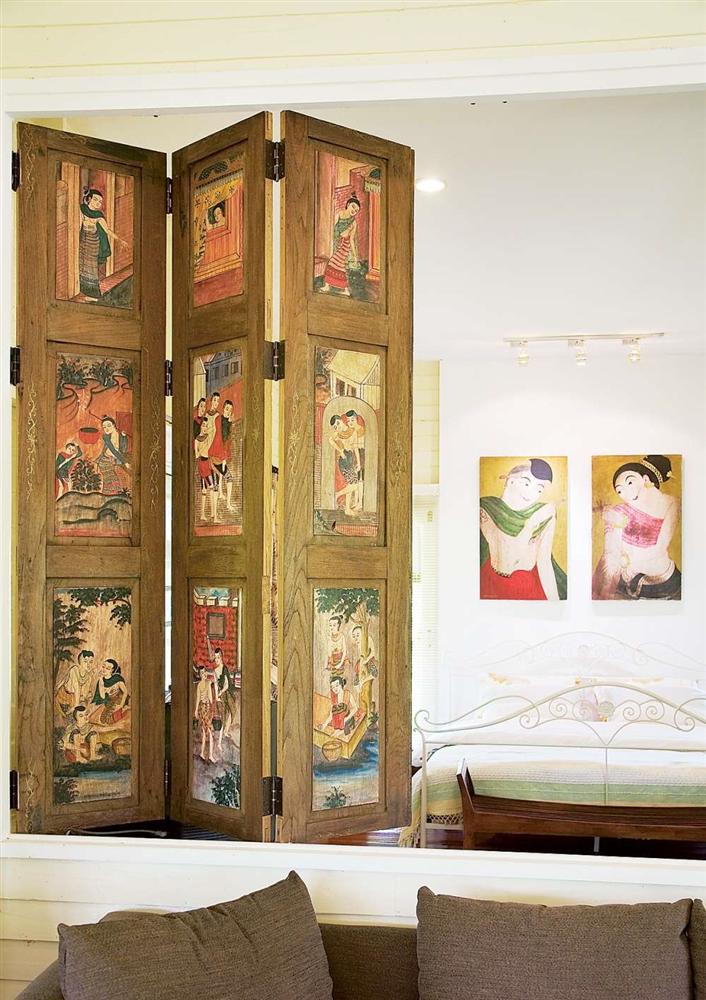 Nhà cấp 4 với thiết kế đẹp lãng mạn giữa cánh đồng lúa xanh tươi ở ngoại ô-10