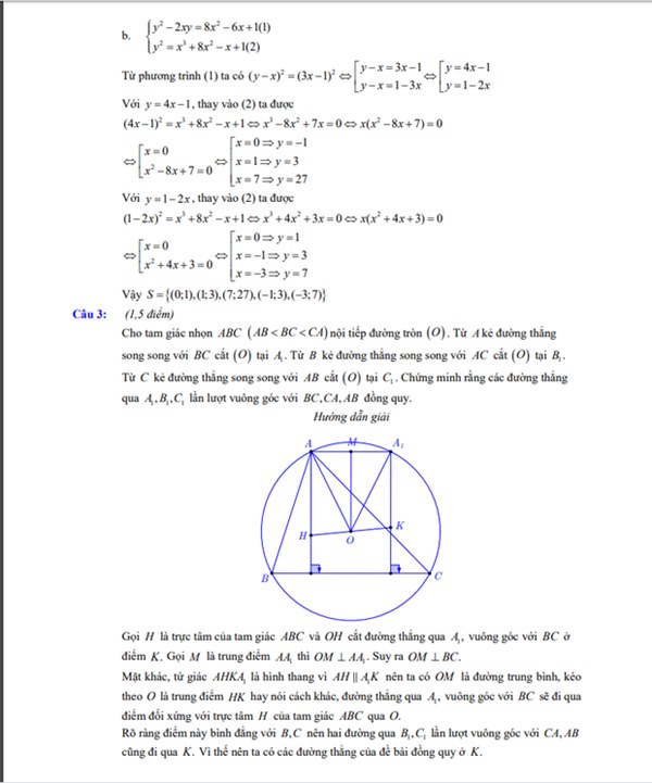 Đề thi, Đáp án thi vào lớp 10 chuyên Văn và Toán 2020 TP.HCM-4