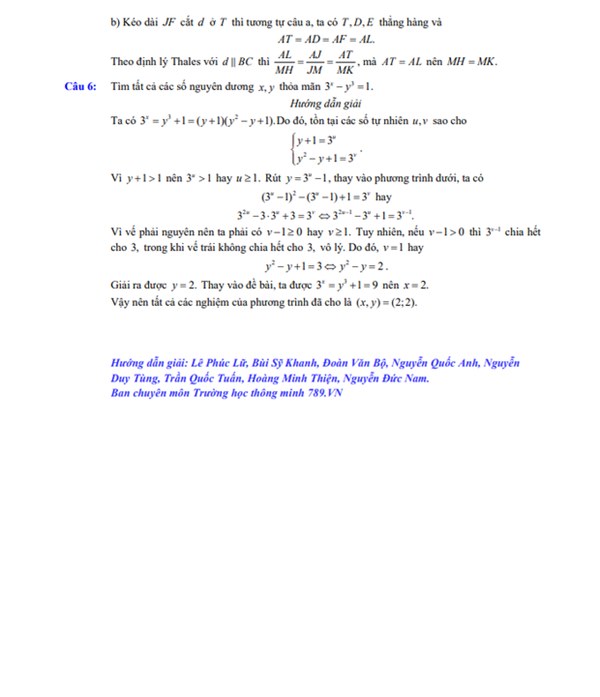 Đề thi, Đáp án thi vào lớp 10 chuyên Văn và Toán 2020 TP.HCM-6