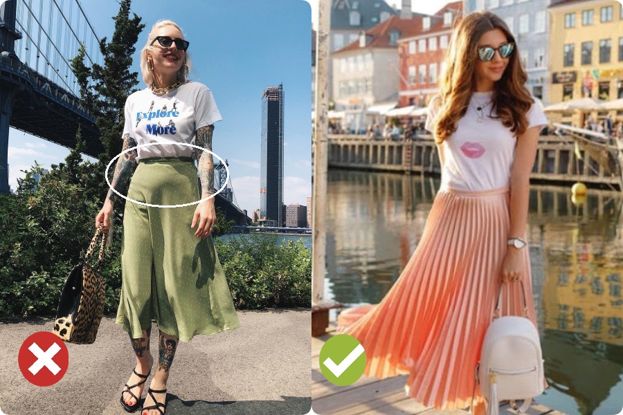 Dù bạn có tự tin đến mấy thì cũng bị 3 kiểu chân váy này phản chủ: Bụng đang phẳng lỳ bỗng nhấp nhô lộ rõ mồn một-1