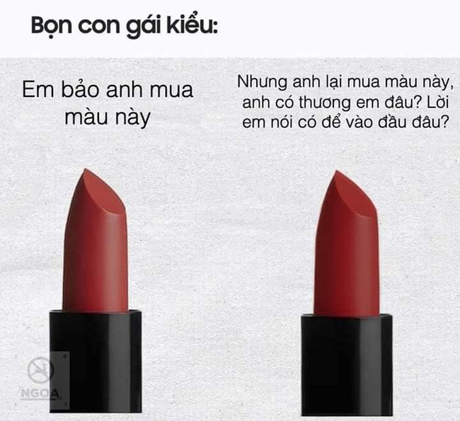 Tức giận vì nhờ người yêu mua son cam đất nhưng anh lại mang về màu đỏ thẫm, cô gái khiến cư dân mạng tranh cãi kịch liệt-1
