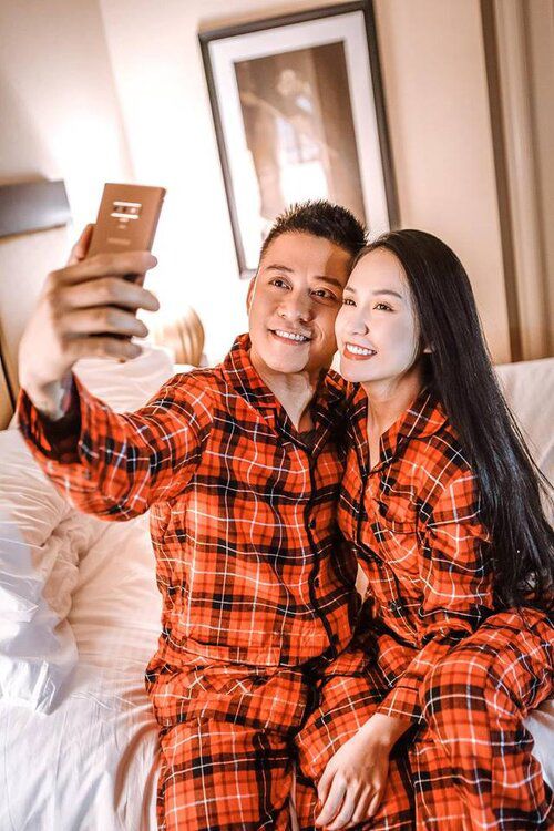 Được bà xã Thu Hương chăm da kĩ lưỡng, bảo sao Tuấn Hưng 41 tuổi mà trẻ mãi không già-1