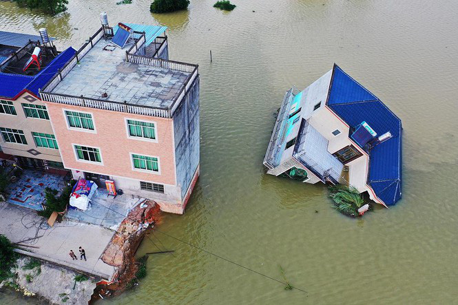 Lũ Trung Quốc: Mực nước 33 con sông chạm mốc kỉ lục, 141 người chết và mất tích-5
