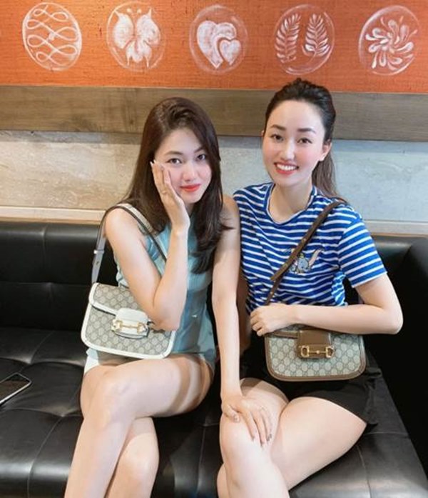 Chị em Á hậu lấy chồng đại gia: ăn mặc sang chảnh, lúc nào cũng xách túi hiệu đôi-2