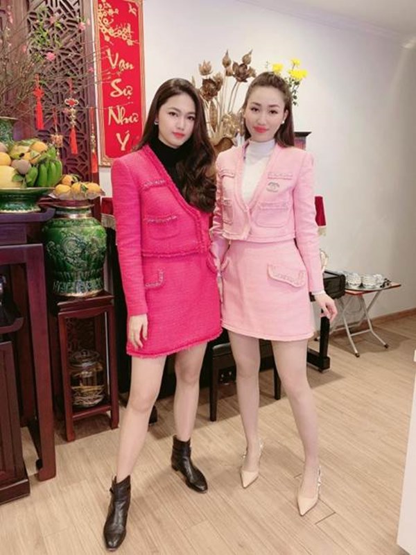 Chị em Á hậu lấy chồng đại gia: ăn mặc sang chảnh, lúc nào cũng xách túi hiệu đôi-3