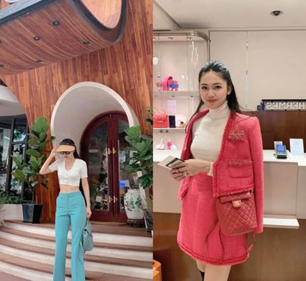 Chị em Á hậu lấy chồng đại gia: ăn mặc sang chảnh, lúc nào cũng xách túi hiệu đôi-5