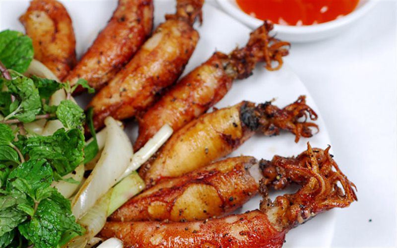 Cách làm mực chiên nước mắm giòn ngon bá cháy-3