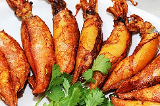 Cách làm mực chiên nước mắm giòn ngon bá cháy