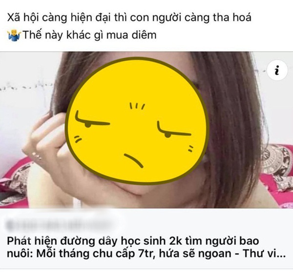 Cô gái hoang mang vì bị đánh cắp hình ảnh, đồn là gái xinh 2k tìm người bao nuôi chu cấp 7 triệu/tháng-3