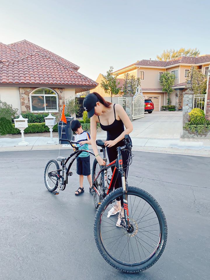 Con dâu của tỷ phú Hoàng Kiều - gây sốt mạng xã hội dù đang cách ly covid-11