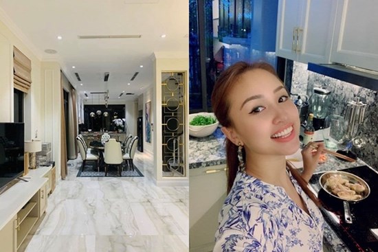 Không gian sang xịn phía trong căn biệt thự mới tậu của MC Vân Hugo