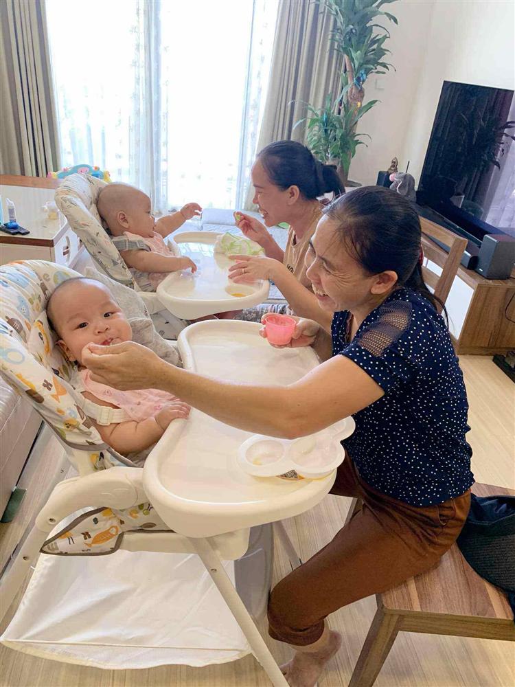 Cặp song sinh nhà MC Thành Trung ở penthouse 18 tỷ, 3 giúp việc, 7 tháng bụ như 2 tuổi-3