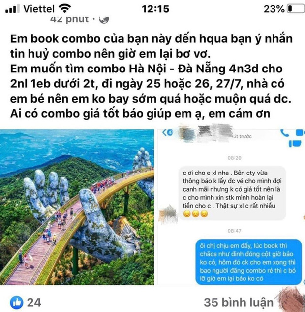 Chủ phòng vé bốc hơi sau khi bán được hàng chục tỷ tiền combo du lịch giá rẻ-3