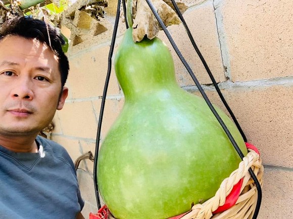 Ca sĩ Bằng Kiều khoe hoa quả thu hoạch trong vườn nhà, nhìn là mê-4