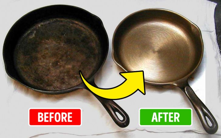 Nước xả vải không chỉ làm mềm quần áo mà còn tẩy sạch vết cháy này trong bếp, đồ gỗ cũng bóng loáng như mới mua-1