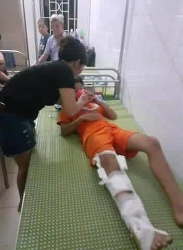 Thanh Hóa: Bênh cháu, cô giáo mầm non đánh trọng thương bé trai 13 tuổi-1