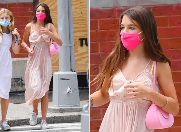 Suri Cruise ra dáng thiếu nữ ở tuổi 14-1