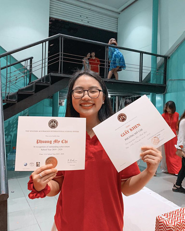 Thành tích học tập cuối năm của Phương Mỹ Chi khiến ai cũng nể phục, choáng hơn cả là mức học phí khủng-2