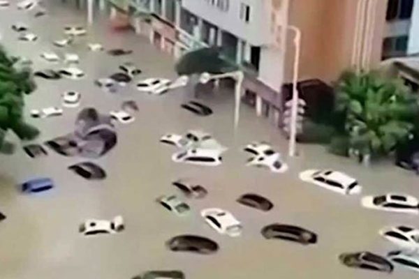 Lở đất kinh hoàng chặn đứng dòng sông ở Hồ Bắc-7