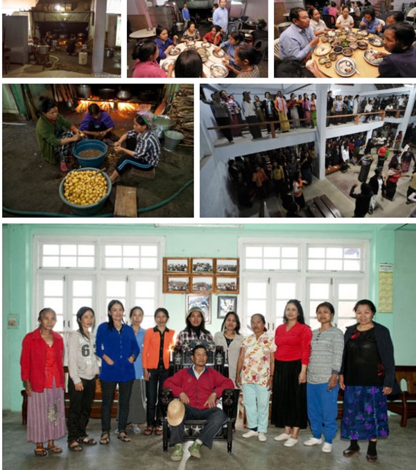 Cuộc sống bên trong căn nhà 100 phòng của cụ ông lấy 39 vợ: Đại gia đình ăn 30 con gà, 60kg khoai tây và 1 tạ gạo một buổi tối-8