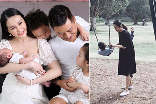 Từng gây sốt với bức ảnh đi đẻ vẫn đẹp lung linh, mẹ Hà thành lại khoe ảnh mang bầu lần 5 đẹp xuất sắc-9