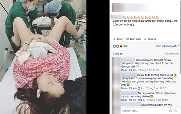 Từng gây sốt với bức ảnh đi đẻ vẫn đẹp lung linh, mẹ Hà thành lại khoe ảnh mang bầu lần 5 đẹp xuất sắc-1