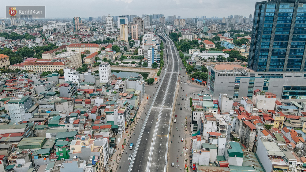 Clip, ảnh: Người Hà Nội thích thú với diện mạo mới của đường Trường Chinh đau khổ-1
