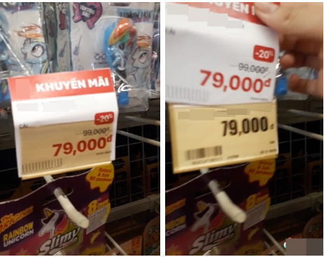 Tò mò bóc giá sản phẩm, thanh niên phát hiện tờ giấy tăng giá dán đè, bức xúc đăng đàn mới biết là mánh nhỏ của siêu thị-3