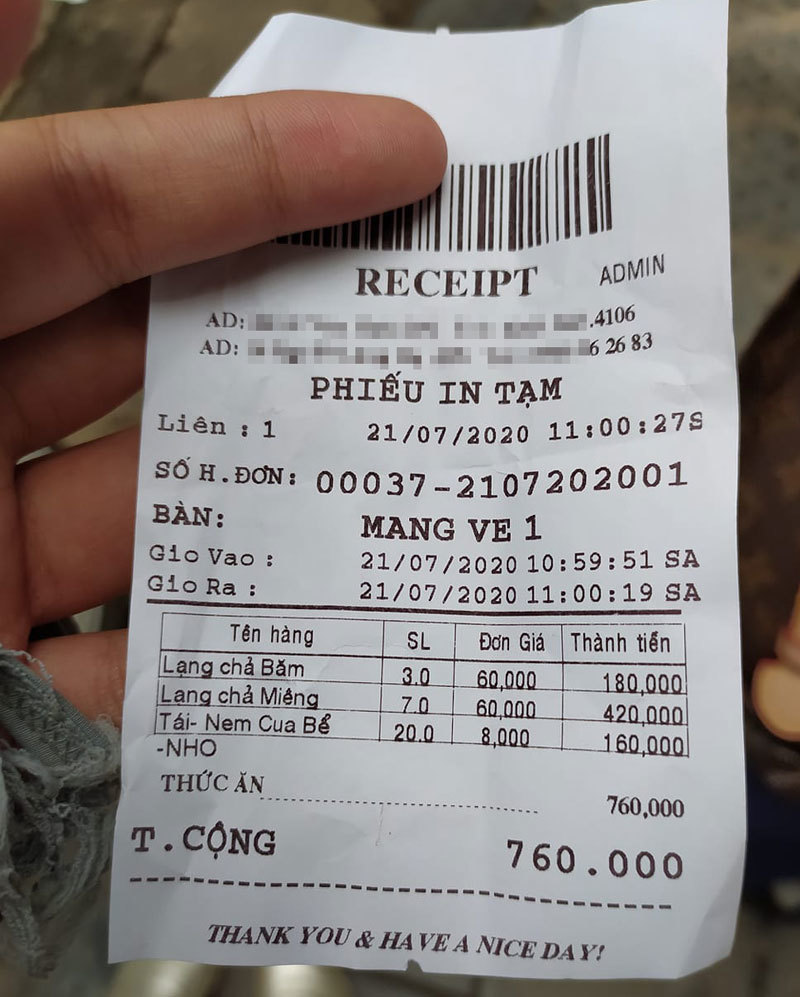 Bún chả nổi tiếng Hà Nội 600 nghìn/kg chả miếng, dân mạng tranh cãi nảy lửa-1
