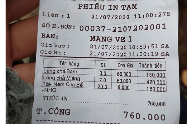 Phòng trà Đà Lạt bị đánh giá 1 sao vì cốc nước cam hơn 200.000 đồng-2