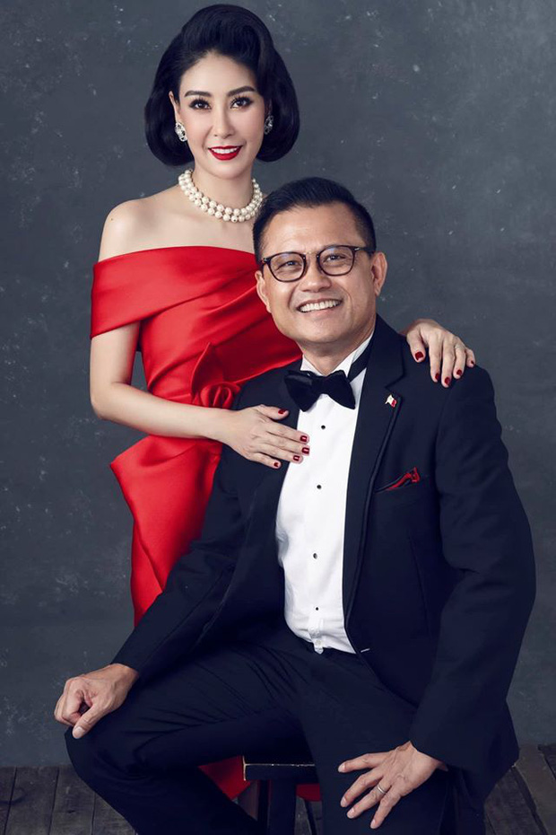 Bộ ảnh kỷ niệm 13 năm cưới của Hà Kiều Anh: Sang trọng chuẩn gia đình đá quý, công chúa út chiếm trọn spotlight-4