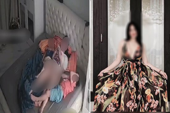 Người phụ nữ bán khỏa thân để các bé trai, bé gái đụng chạm “nơi nhạy cảm