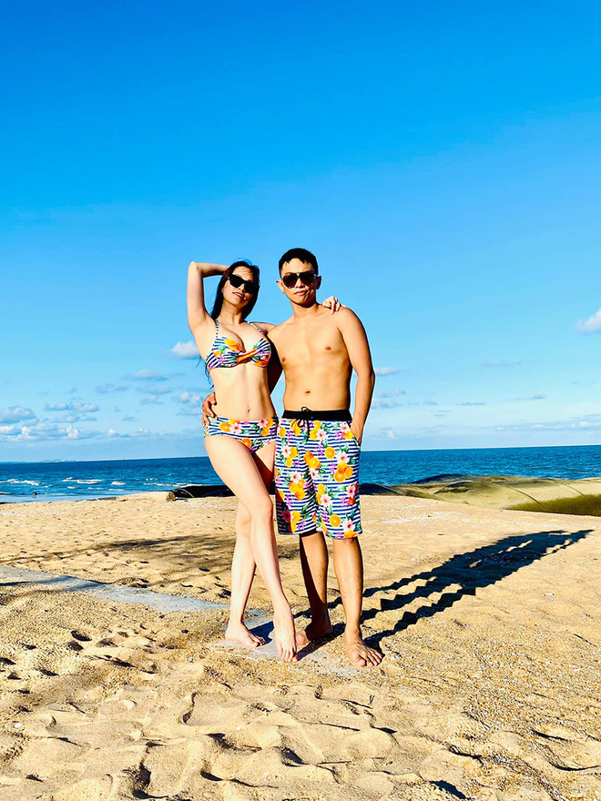 Khoe ảnh gợi cảm bên chồng kém 12 tuổi, Khánh Thy tuyên bố gây chú ý-1