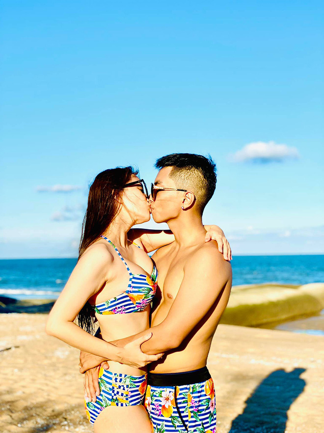 Khoe ảnh gợi cảm bên chồng kém 12 tuổi, Khánh Thy tuyên bố gây chú ý-4