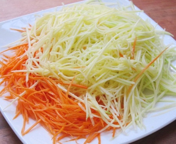 Tôi thường làm gỏi xoài tôm thịt vô cùng đơn giản lại ngon, không ngán-4