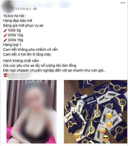 Phóng sự: Thuốc lá phê hơn cỏ Mỹ, 3 hơi lên 9 tầng mây” được rao bán công khai, giao hàng tận nơi-1