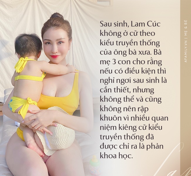 Hoa hậu Lam Cúc sinh 3 con vẫn đẹp như gái đôi mươi nhờ lúc bầu bí ăn theo chế độ vào con không vào mẹ-8