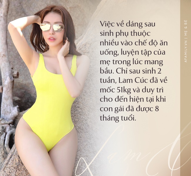 Hoa hậu Lam Cúc sinh 3 con vẫn đẹp như gái đôi mươi nhờ lúc bầu bí ăn theo chế độ vào con không vào mẹ-9