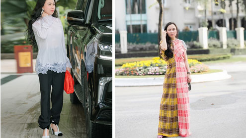 Cuối năm 2019 Phượng Chanel toàn diện đồ rộng thùng thình, vài bộ bị chê nhưng thực chất đây lại là chiêu giấu bụng cao tay của nữ đại gia-6