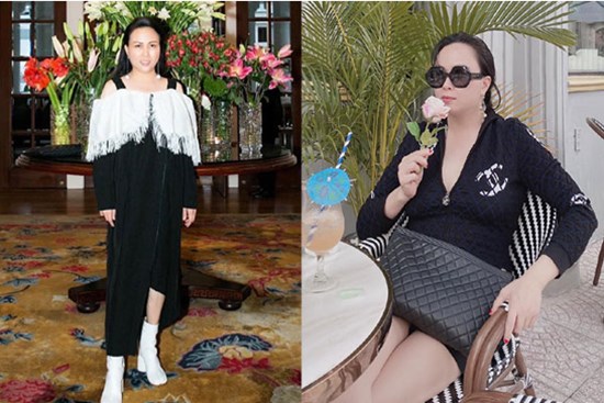 Cuối năm 2019 Phượng Chanel toàn diện đồ rộng thùng thình, vài bộ bị chê nhưng thực chất đây lại là chiêu giấu bụng cao tay của nữ đại gia