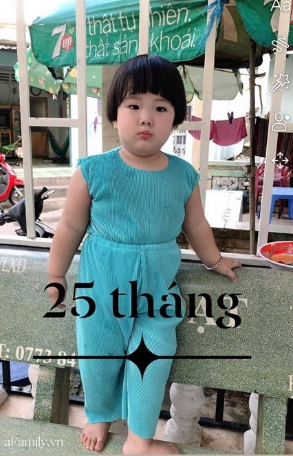 Bé gái bụ bẫm 2 tuổi đã nặng 20kg, mẹ tiết lộ chế độ ăn mà ai cũng bất ngờ-2