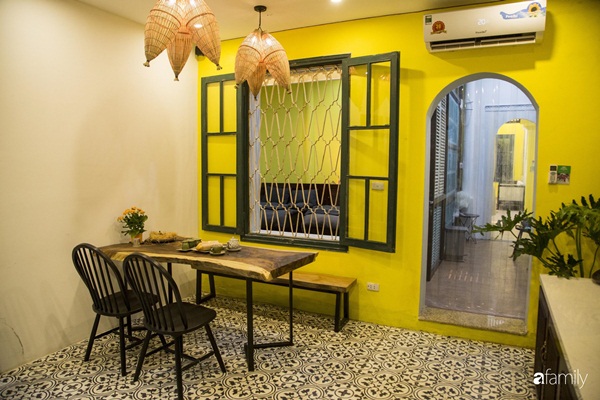 Căn hộ tập thể màu vàng sắc nắng mang vẻ hoài cổ ấn tượng ở quận Hoàn Kiếm, Hà Nội-2